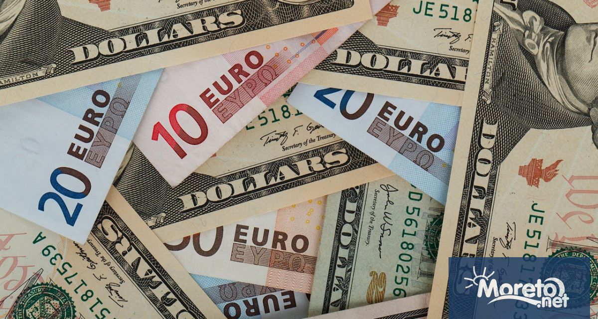 Курсът на еврото скочи до 1,0737 долара в сутрешната междубанкова