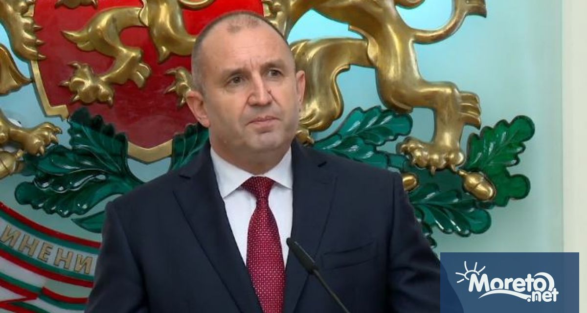 Президентът Румен Радев ще връчи днес в 11 часа втория