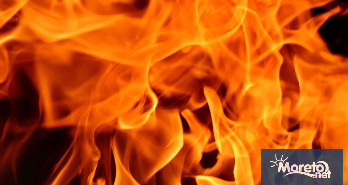 Голям пожар бушува тази нощ между бургаския кв Банево и