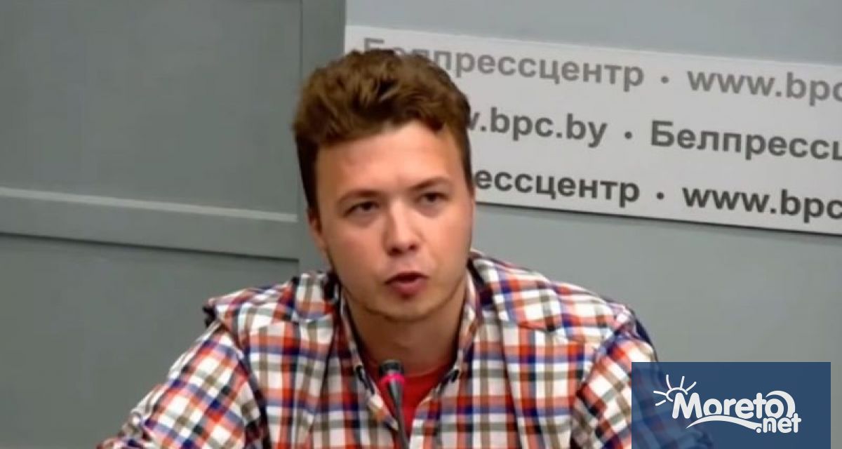 Беларуският опозиционен активист Роман Протасевич арестуван след като полетът му