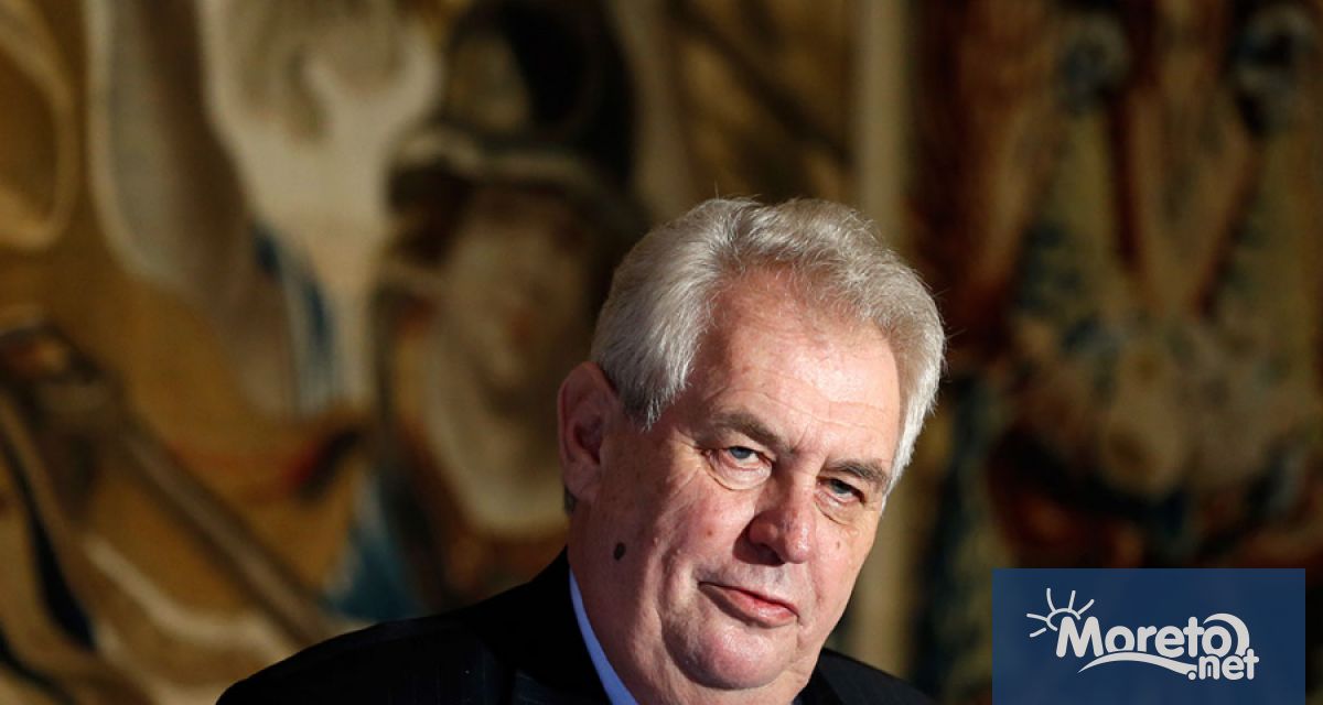 Милош Земан напуска поста президент на Чехия На 8 март