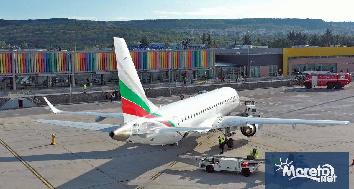 Летище Варна ще обслужва полети до 13 дестинации през зимния