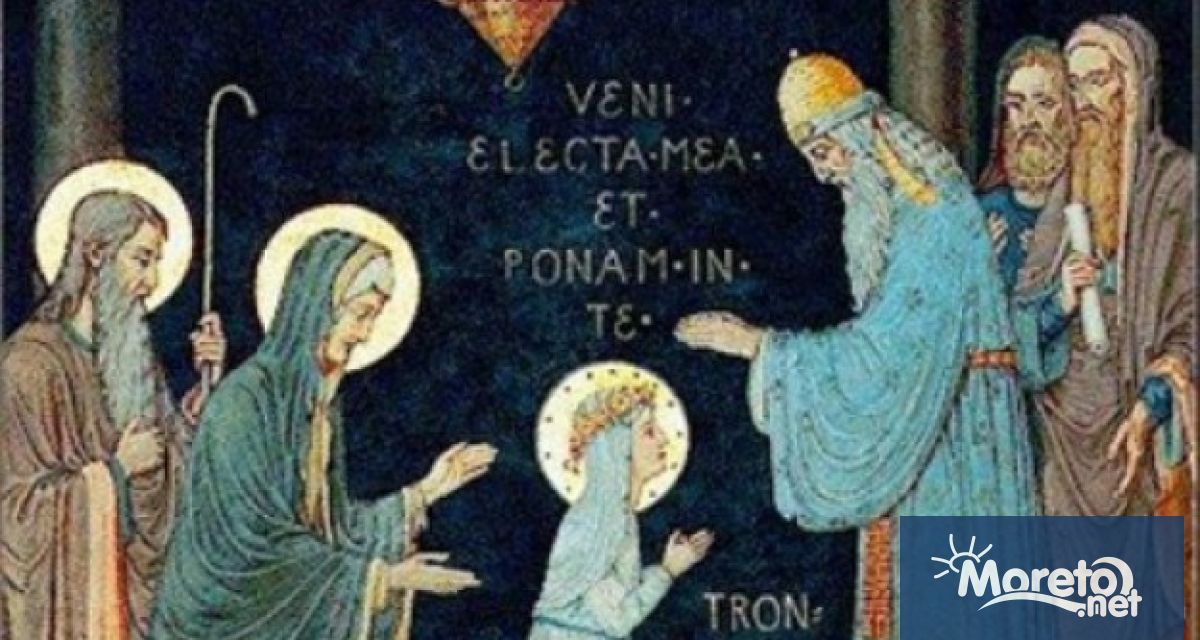 На 21 ноември православните християни честват Въведение Богородично а църквата