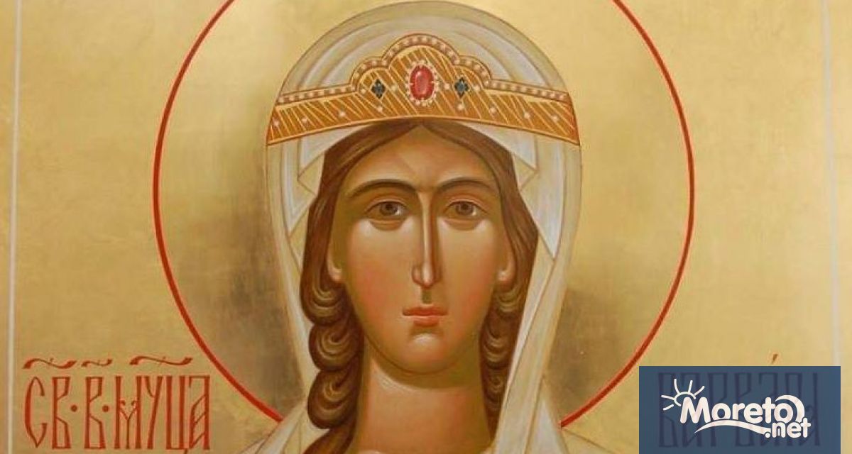 На 4 декември честваме света великомъченица Варвара Родена в знатно