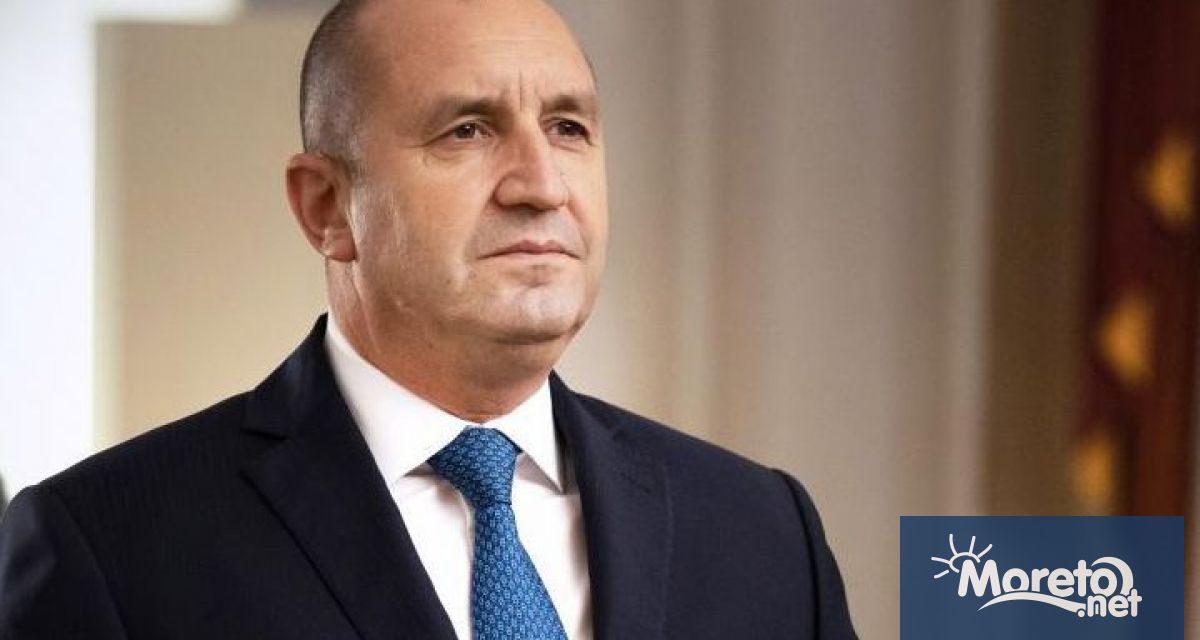 Държавният глава Румен Радев изпрати поздравителен адрес до президента на