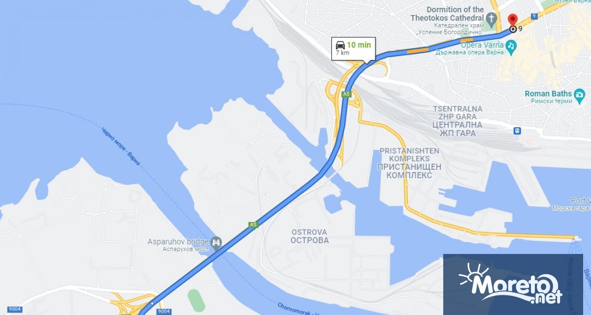 Няма задръствания по Аспарухов мост и двете посоки няма и