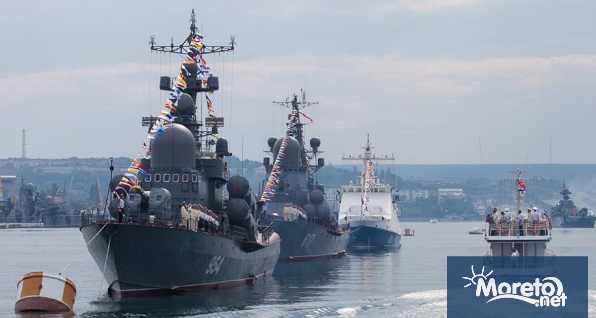 Повече от 30 кораба на Черноморския флот излязоха в открито