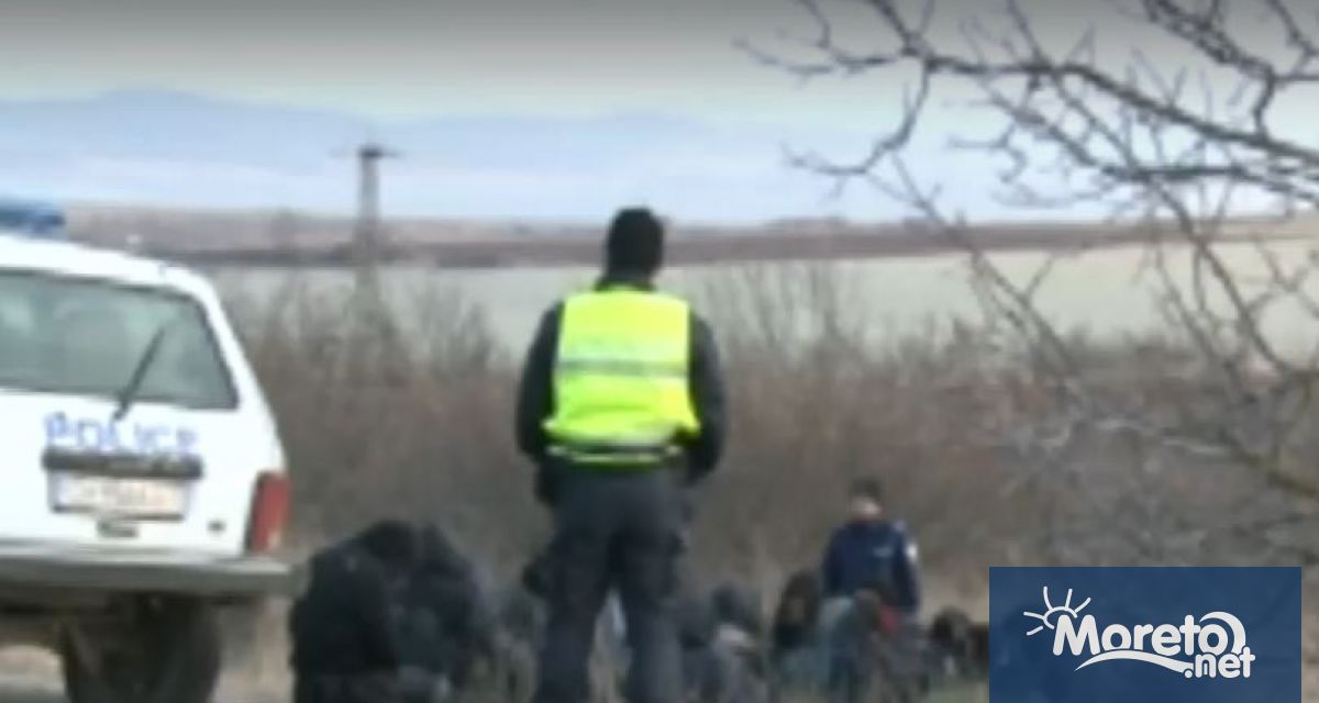 Група от 8 нелегални мигранти е заловена днес край село