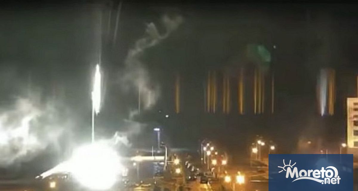 Критично инфраструктурно съоръжение в Запорожката атомна електроцентрала е било обстрелвано