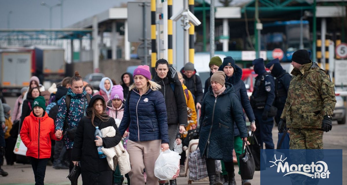 Поради конфликта в Украйна броят на принудително разселените хора по