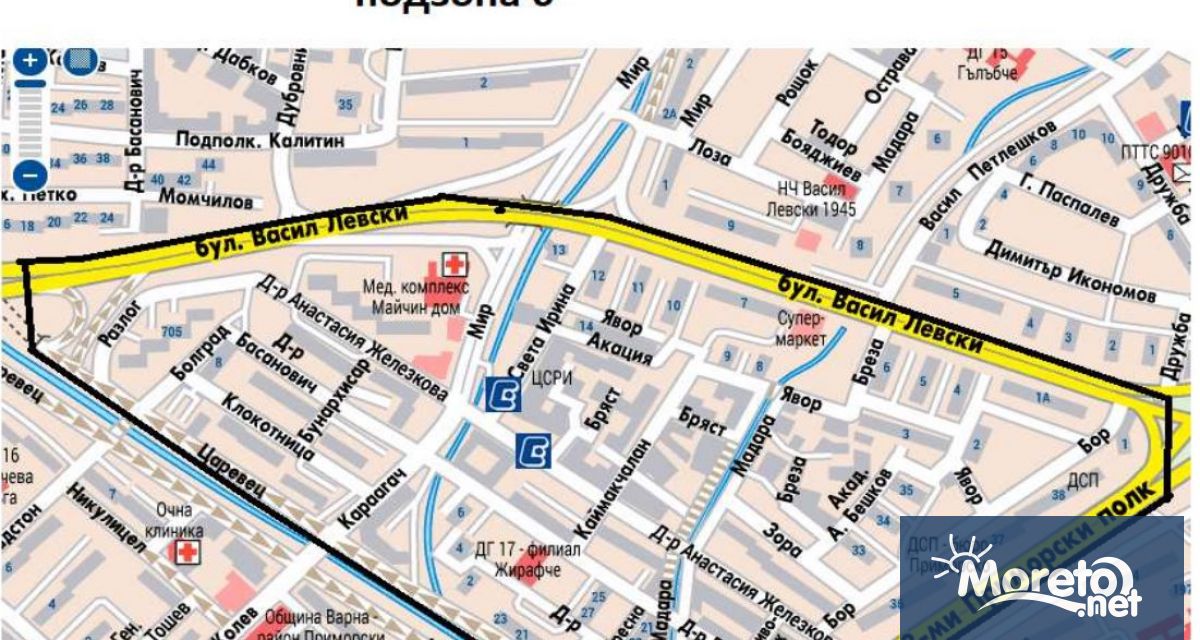 Зелената зона във Варна трябва да бъде въведена до 1