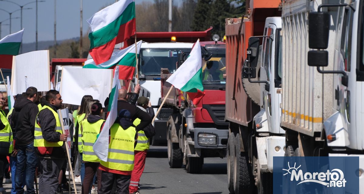 Пътно строителни фирми ще излязат на протест днес и ще блокират