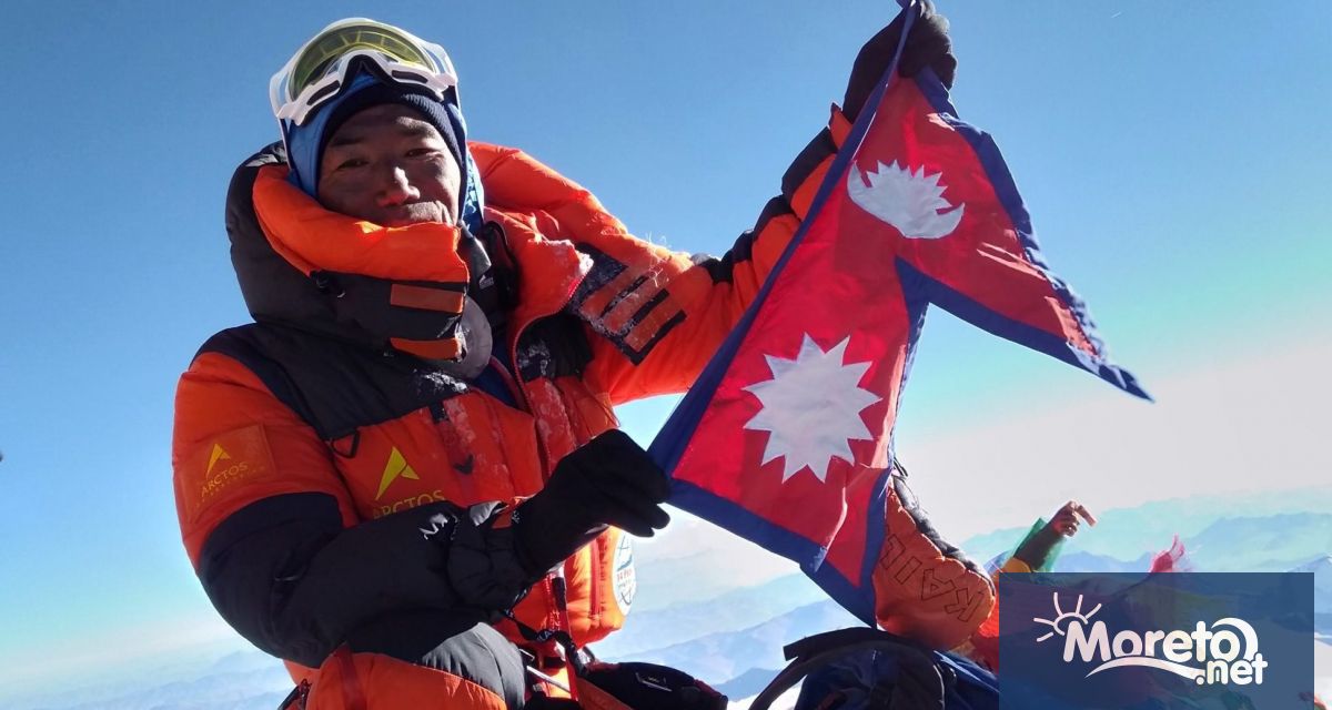 Непалски шерпа изкачи връх Еверест за рекорден 26 ти път побеждавайки