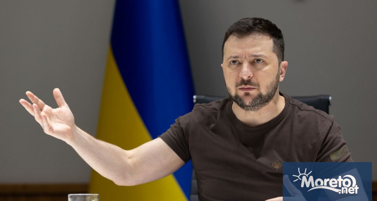 Украинският президент Володимир Зеленски в интервю за Си Ен Ен