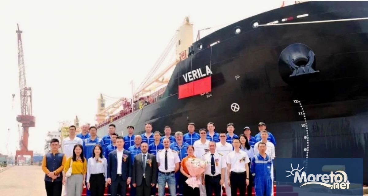 Днес 20 юни 2022 г в китайската корабостроителница Jiangsu New