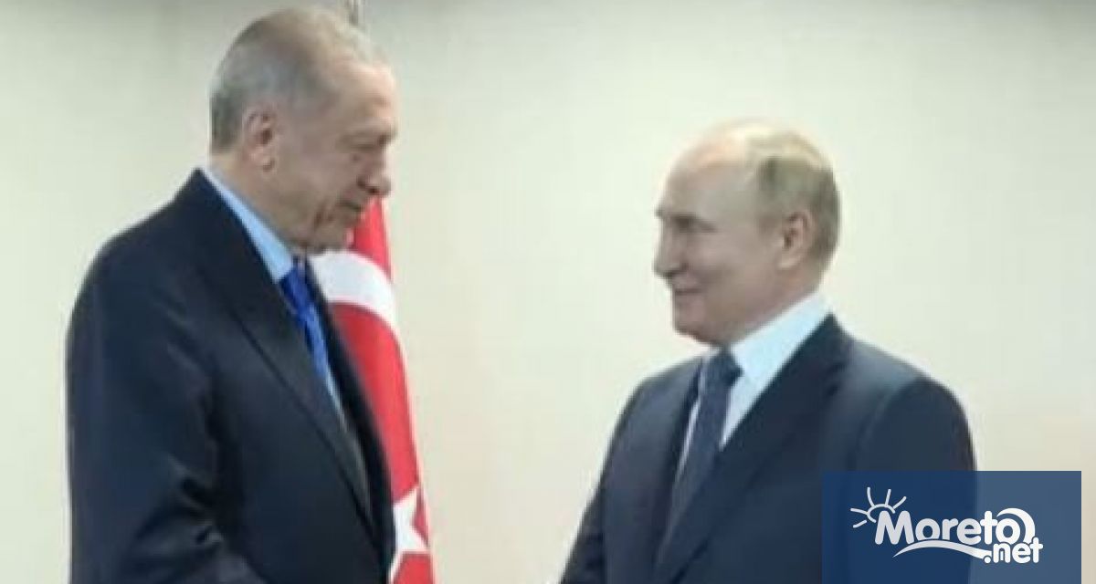 Руският президент Владимир Путин и турският му колега Реджеп Тайип