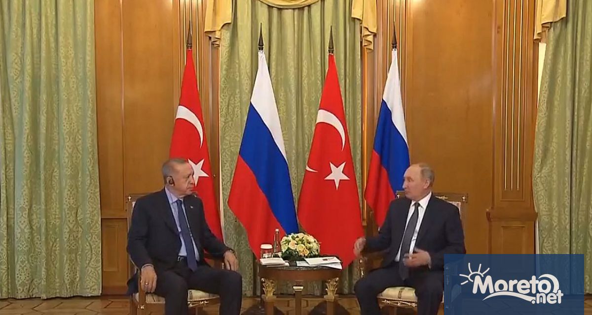 Среща между президентите на Русия и Турция се провежда в