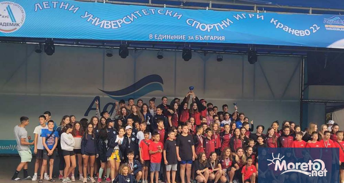 Шампионът на България по плуване ПСК Черно море спечели рекорден