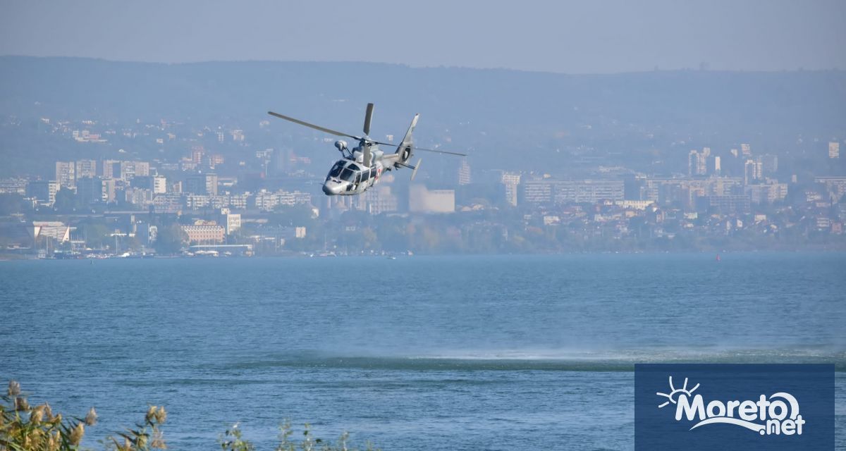 На 13 юли вертолет от морската вертолетна авиобаза Чайка извърши
