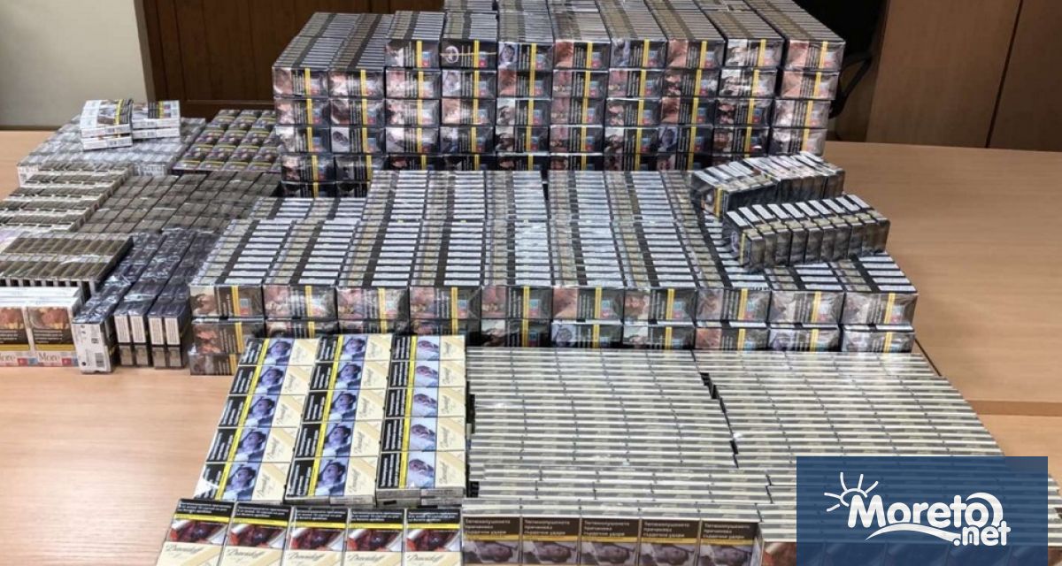 Рекордно количество 53 520 къса 2676 кутии цигари откриха митническите
