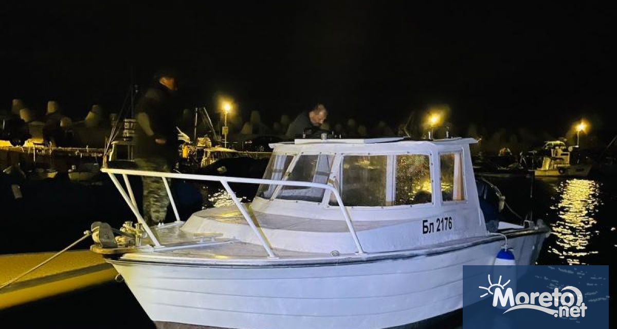 Риболовна лодка без разрешително за извършване на стопански риболов е