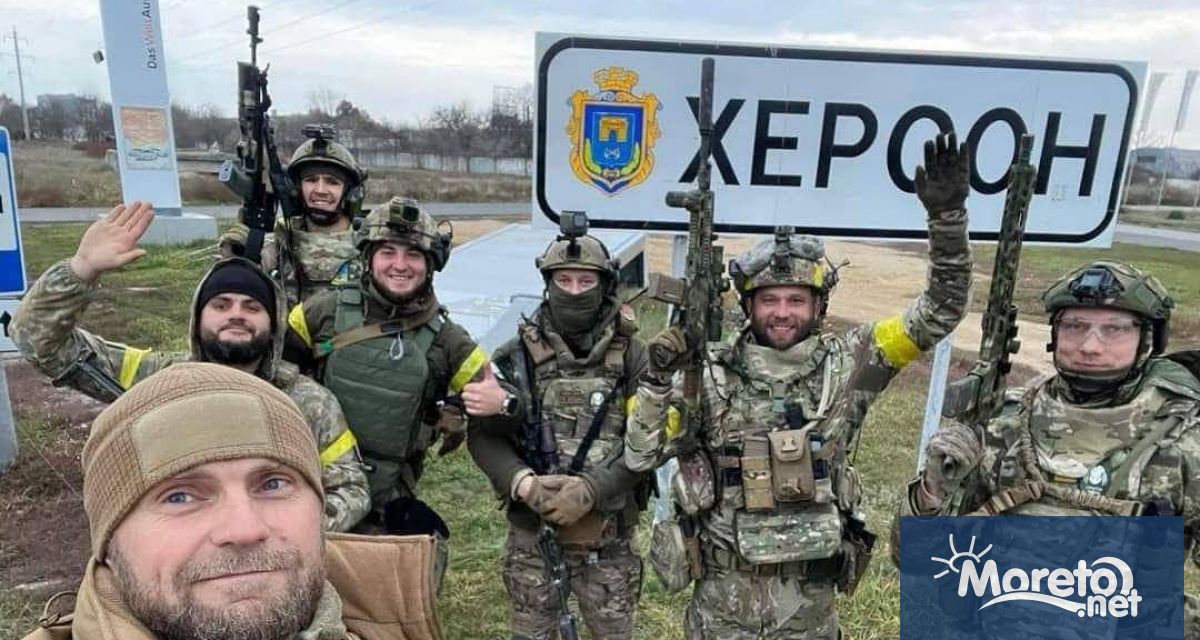 През цялата нощ продължиха празненствата в Херсон който от вчера