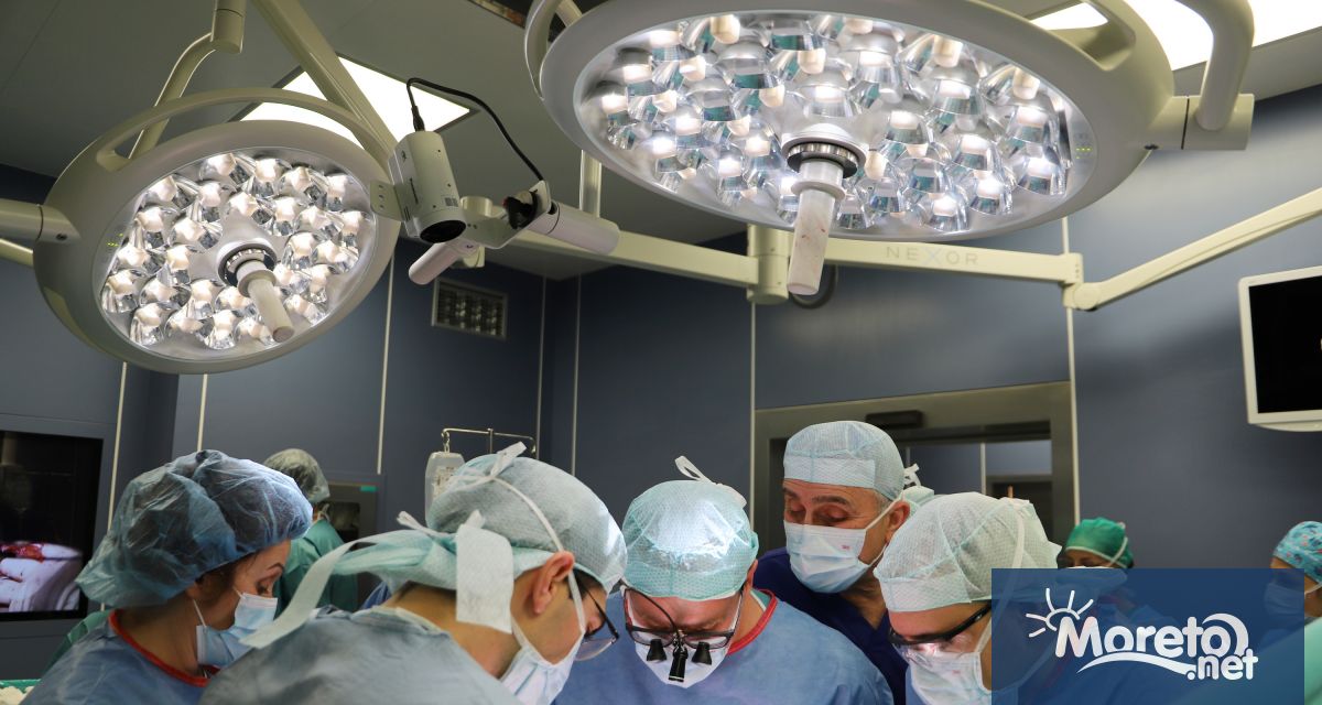 Специалисти от Военномедицинска академия ВМА извършиха поредна чернодробна трансплантация –