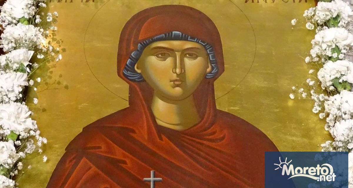 На 30 декември Православната църква чества паметта на света мъченица