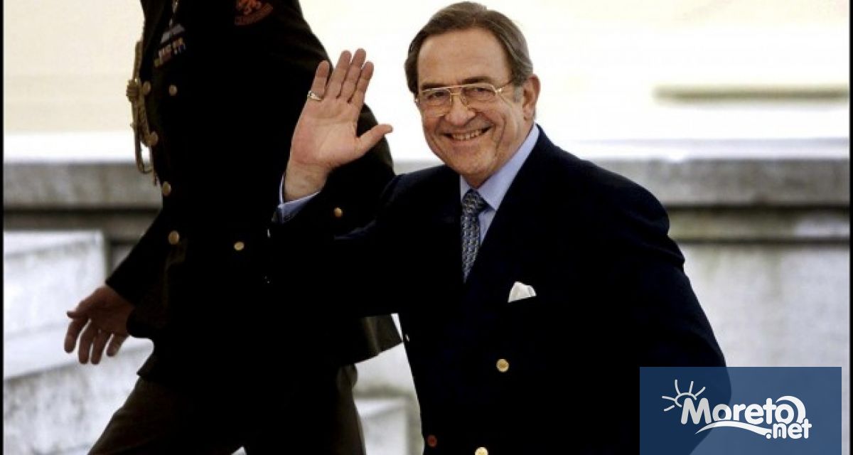 Бившият крал на Гърция Константинос Втори който беше на власт