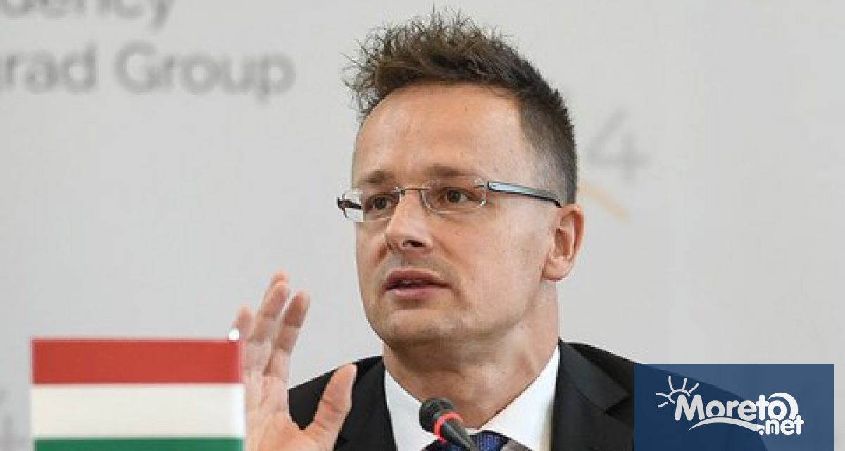 Министърът на външните работи и търговията на Унгария Петер Сиярто