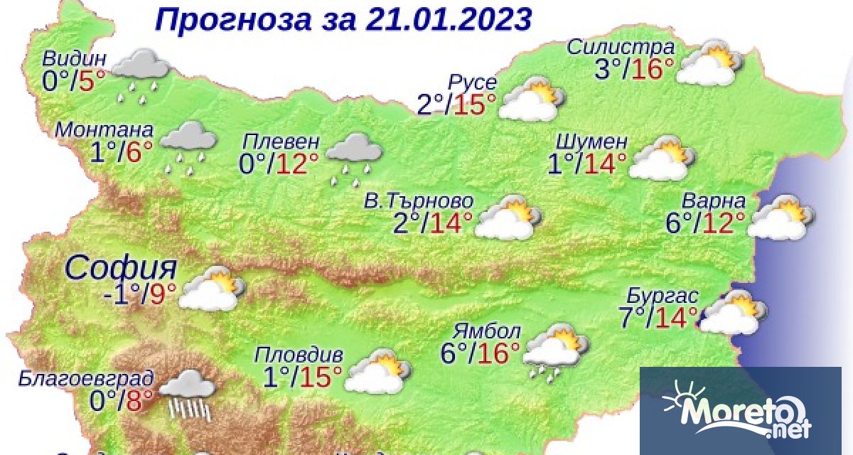 В събота над Черноморието облачността ще е значителна, но валежи
