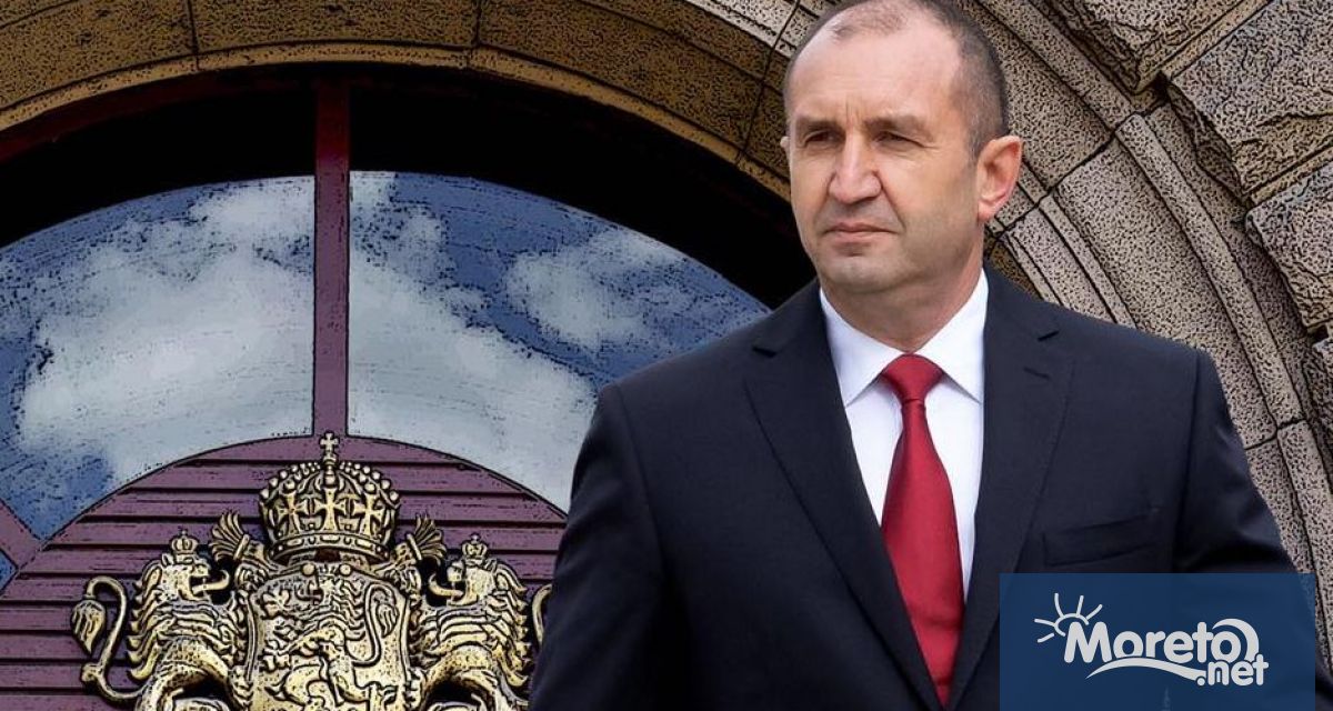 Държавният глава Румен Радев изразява съболезнования на семейството и близките