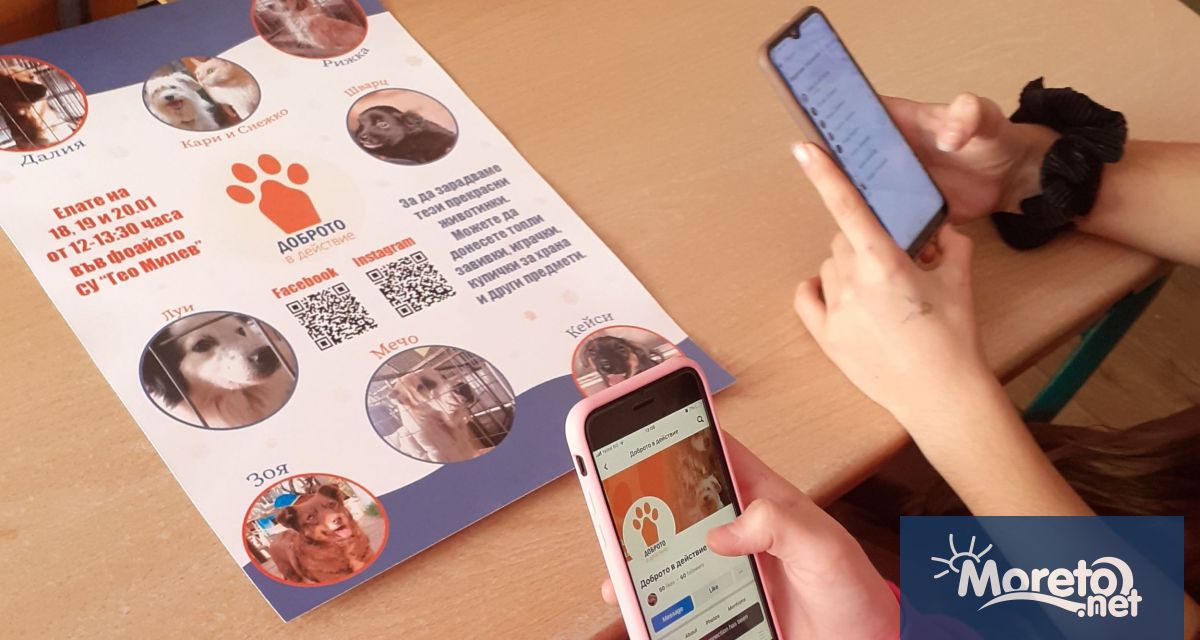 24 ученици от осми до дванадесети клас от Средно училище