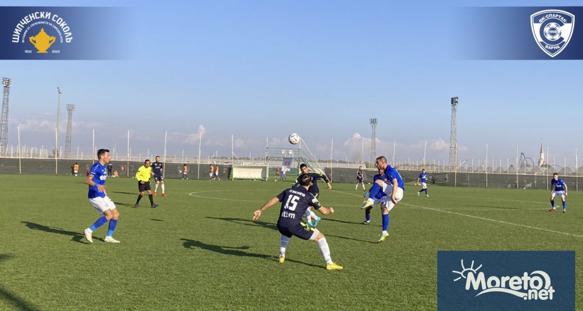Отборът на Спартак Варна спечели с 2 0 контролата си срещу