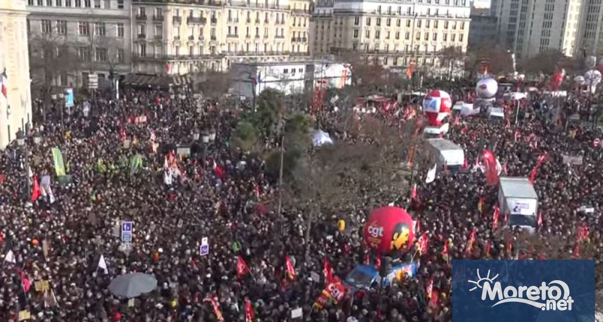 Франция е обхваната от втора вълна стачки срещу пенсионната реформа