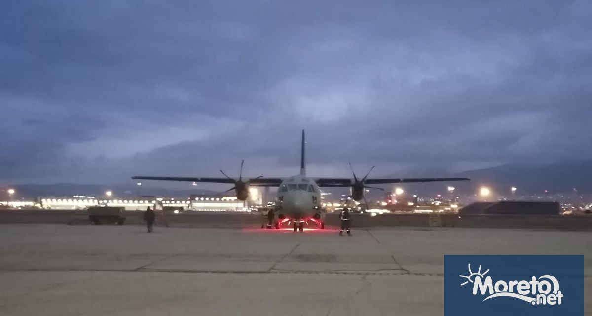 Екипаж от ВВС със самолет Spartan успешно транспортира медицински екип