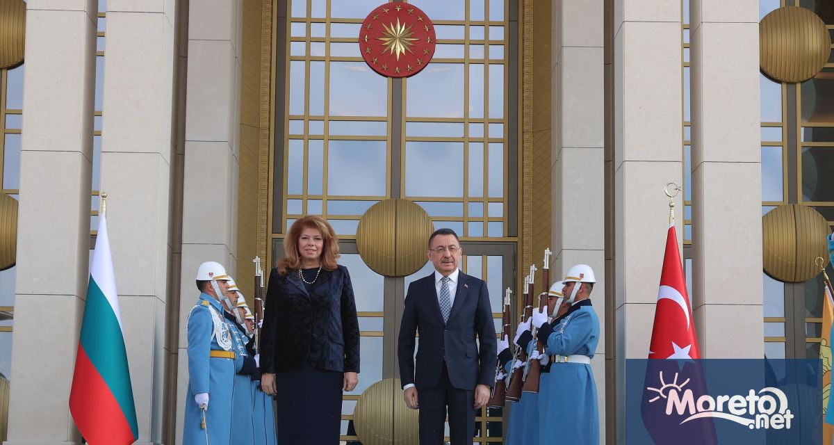 Срещата между президентите Румен Радев и Реджеп Ердоган в края