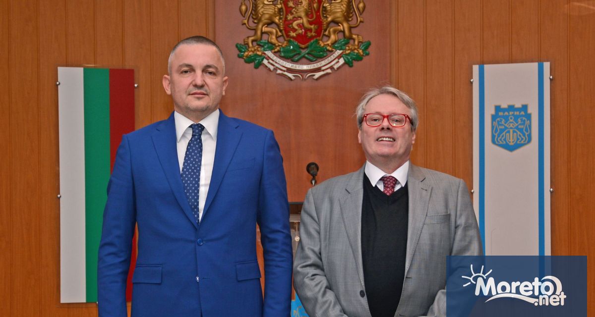 Кметът на Варна Иван Портних се срещна днес с посланика