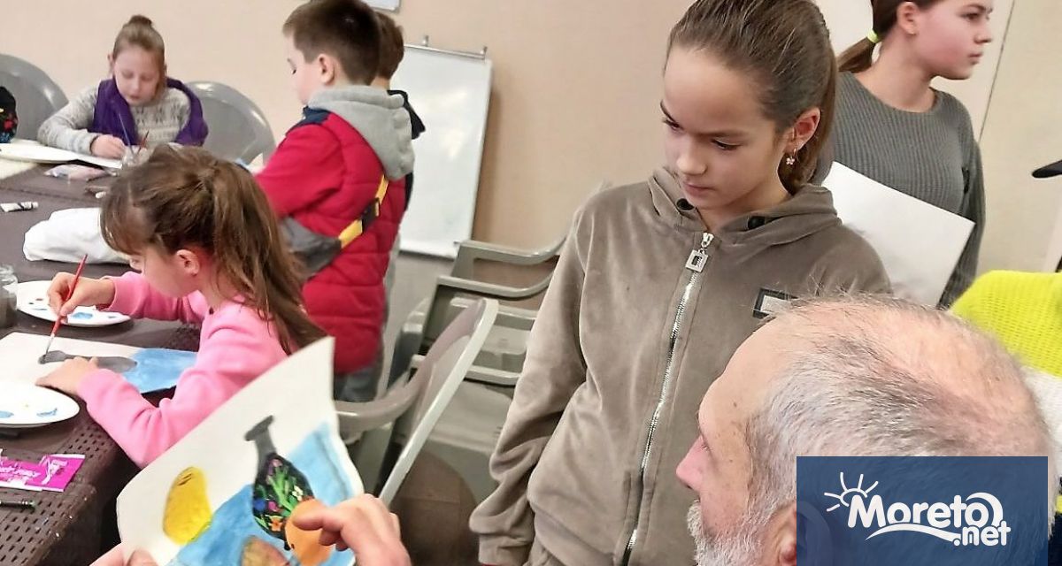 24 деца на украински граждани настанени в Кранево участваха в