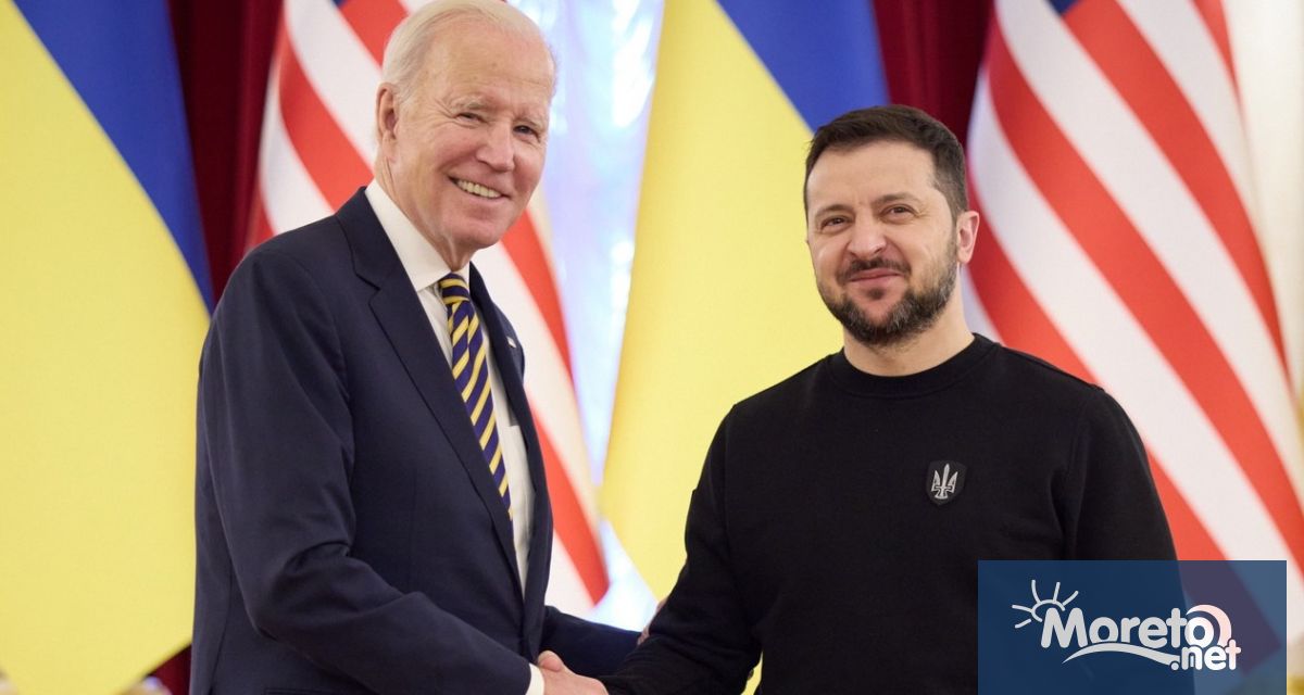 Американският президент Джо Байдън прие снощи украинския си колега Володимир