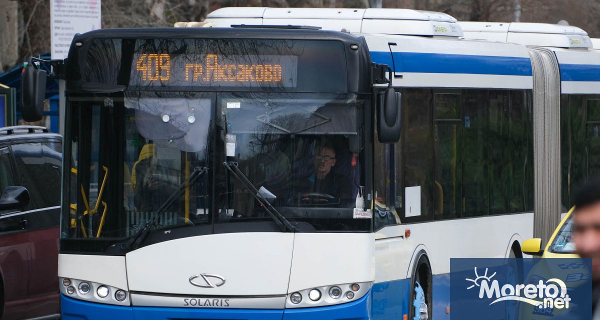 Градски транспорт Варна временно преустанови обслужването на автобусни спирки Ален