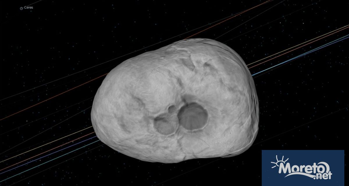 Новооткрит астероид с размерите приблизително на олимпийски плувен басейн има