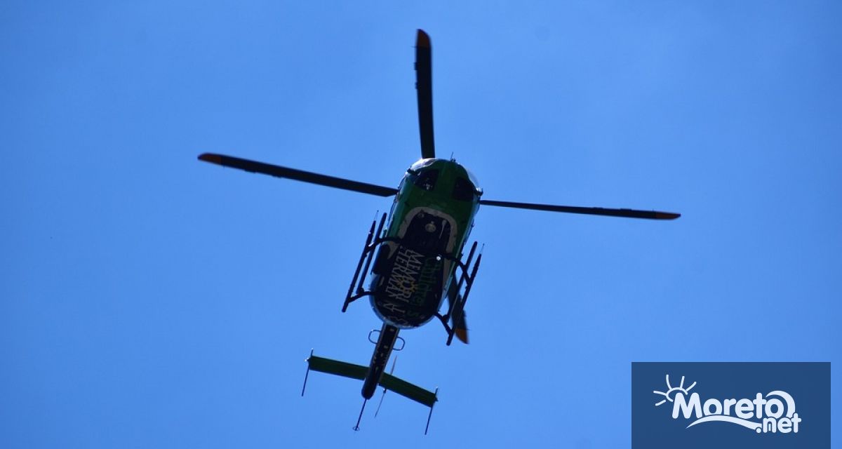 Първата част от наземното оборудване на хеликоптерите за спешна медицинска