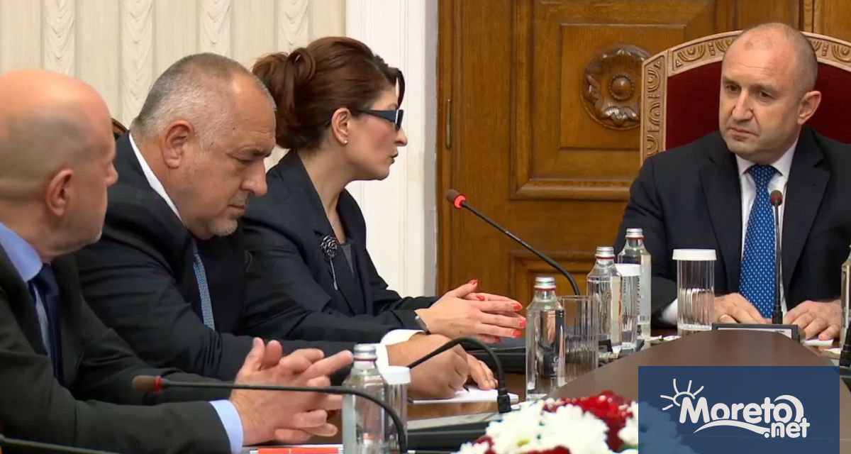 Президентът Румен Радев стартира консултациите с представителите на парламентарните групи