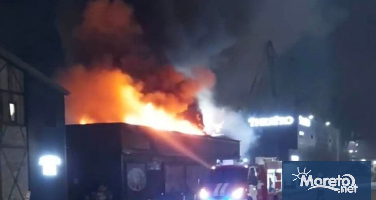 Пожар горя в кухнята на италиански ресторант на Морска гара