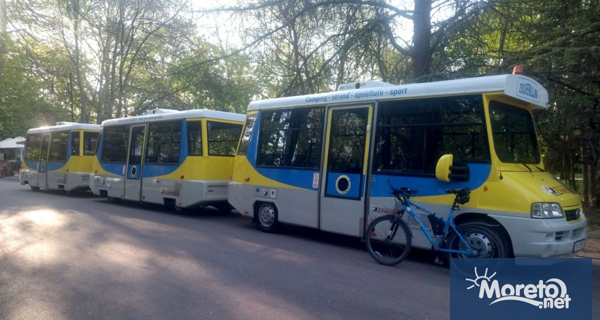 Влакче ще вози туристи в Морската градина на Варна. Композицията