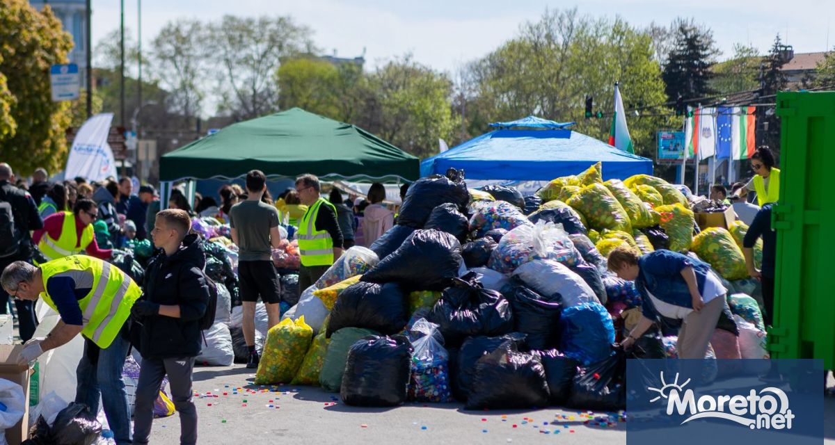 31 тона капачки са събрани и предадени за рециклиране след