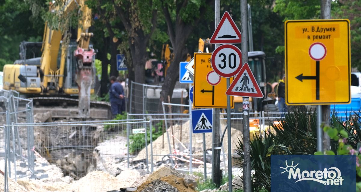 Уличните ремонти във Варна буквално са превзели целия град Те