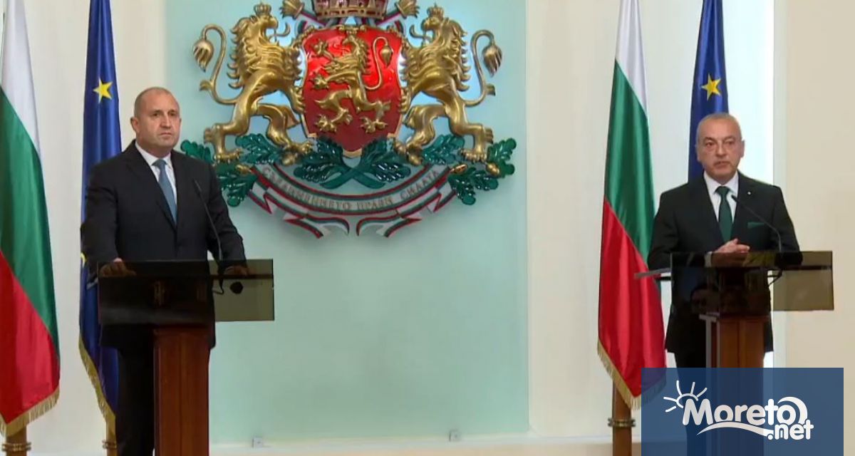 Президентът Румен Радев благодари на министрите от служебния кабинет за