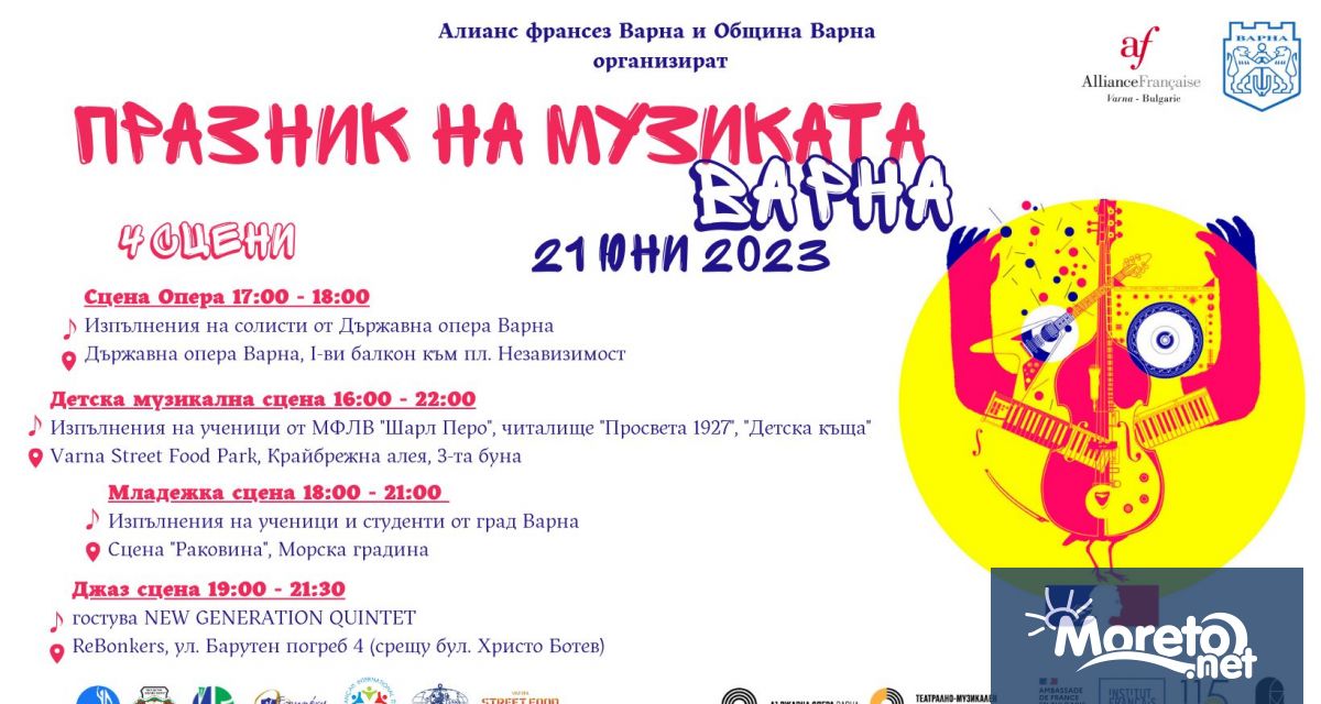 Алианс франсез Варна ще организира за поредна година Празника